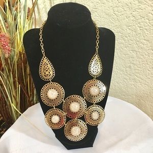 Gold Statement Necklace